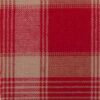 Detail of red plaid fabric in Scottish style - MorzCherry- 61060373