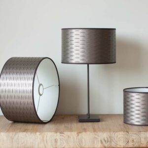 Tress Taupe Leather Cylinder